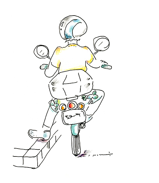 バイクさん・Mr. Motor Bike