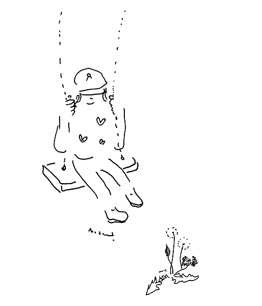 My Holidayより、ブランコとタンポポ