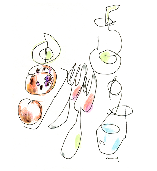 パンとオリーブオイル