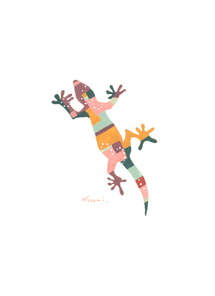 The Gecko　（pink orange）