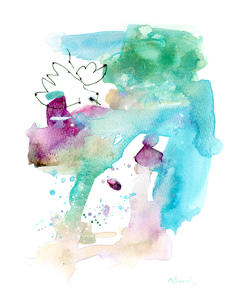 鳥の水空・Bird Water Sky