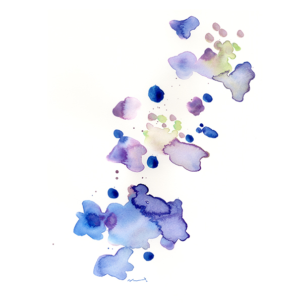 忘れえぬ夢、紫陽花